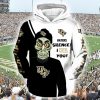 NCAA UCF Knights Achmed Black White Pullover Hoodie