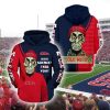NCAA Ole Miss Rebels Blue Red The Achmed Pullover Hoodie