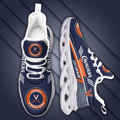 NCAA Virginia Cavaliers Custom Name Blue Max Soul Shoes