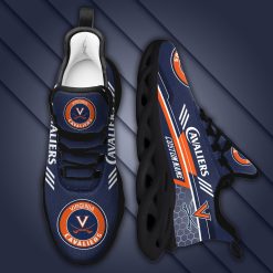 Alternative view of NCAA Virginia Cavaliers Custom Name Blue Max Soul Shoes