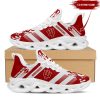 NCAA Indiana Hoosiers Custom Name Crimson Max Soul Shoes V3