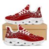 NCAA Indiana Hoosiers Custom Name Crimson Max Soul Shoes V4