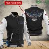 NCAA California Golden Bears Custom Name Black Baseball Jacket