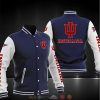 NCAA Indiana Hoosiers Navy Blue Baseball Jacket