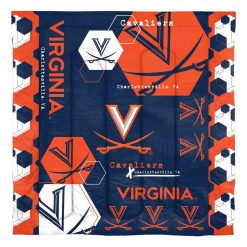 Alternative view of NCAA Virginia Cavaliers Blue Orange Bedding Set
