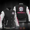 NCAA Ole Miss Rebels Black Baseball Jacket