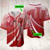 NCAA Indiana Hoosiers Custom Name Crimson Baseball Jersey