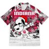 NCAA Indiana Hoosiers Snoopy Ugly Christmas Hawaiian Shirt