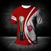 NCAA Indiana Hoosiers Custom Text Champions T-Shirt