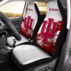 NCAA Indiana Hoosiers White Crimson Car Seat Covers