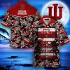 NCAA Indiana Hoosiers Black Crimson Hawaiian Shirt