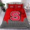 NCAA NC State Wolfpack Red Bedding Set V2