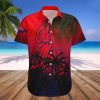 NCAA Ole Miss Rebels Coconut Tree Tropical Grunge Hawaiian Shirt