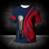 NCAA Ole Miss Rebels Custom Text Red Blue Champions T-Shirt