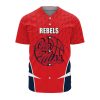 NCAA Ole Miss Rebels Basketball Custom Name Number Baseball Jersey