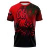NCAA Ole Miss Rebels Coconut Tree Tropical Grunge T-Shirt