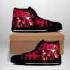 NCAA Ole Miss Rebels Red Halloween Night High Top Shoes