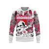 NCAA Indiana Hoosiers Snoopy Ugly Christmas Sweatshirt