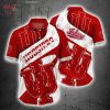 NCAA Indiana Hoosiers Crimson White Hawaiian Shirt