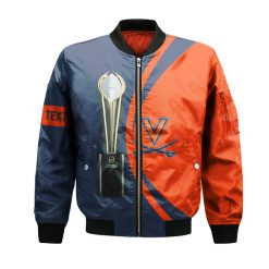 NCAA Virginia Cavaliers Custom Text Champions Bomber Jacket