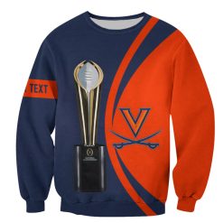 NCAA Virginia Cavaliers Custom Text Champions Sweatshirt