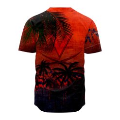 Alternative view of NCAA Virginia Cavaliers Coconut Tree Baseball Jersey