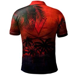 Alternative view of NCAA Virginia Cavaliers Coconut Tree Polo Shirt