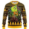 NHL Pittsburgh Penguins Black Gold The Grinch Ugly Christmas Sweater