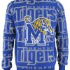 NCAA Memphis Tigers Blue Ugly Christmas Sweater