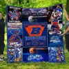 NCAA Boise State Broncos Blue Est 1933 Quilt Blanket