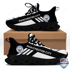 Alternative view of Manchester City Black White Max Soul Shoes