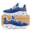 NCAA Memphis Tigers Custom Name Blue Lightning Max Soul Shoes
