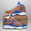 NCAA Boise State Broncos Blue Orange Air Jordan 13 Shoes