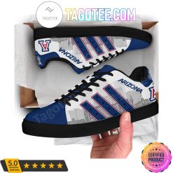 Alternative view of NCAA Arizona Wildcats Blue City Stan Smith Shoes