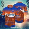 NCAA Boise State Broncos Orange Coconut Trees Hawaiian Shirt
