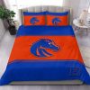 NCAA Boise State Broncos Blue Orange Bedding Set V2