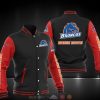 NCAA Boise State Broncos Blue Red Baseball Jacket