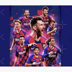Alternative view of FC Barcelona Legends Fleece Blanket