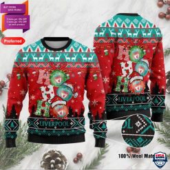 Liverpool FC Ho Ho Ho Ugly Christmas Sweater