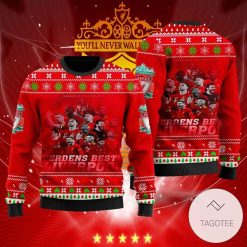 Liverpool FC Red Verdens Best Ugly Christmas Sweater
