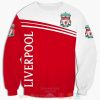 Liverpool FC Red White Sweatshirt V3