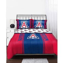 NCAA Arizona Wildcats Blue Red Bedding Set V2