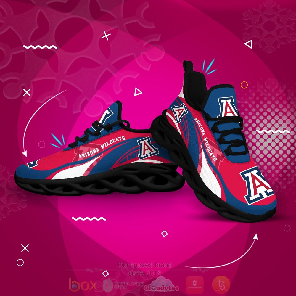 NCAA Arizona Wildcats Blue Red Max Soul Shoes NCAA Arizona Wildcats Blue Red Max Soul Shoes