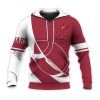 NCAA Washington State Cougars Red White Ball Pullover Hoodie