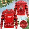 Arsenal FC Red Est 1886 Ugly Christmas Sweater