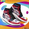 NCAA Arizona Wildcats Bear Down Red White Air Jordan 1 High Sneakers