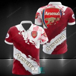 Arsenal FC Dark Red Polo Shirt