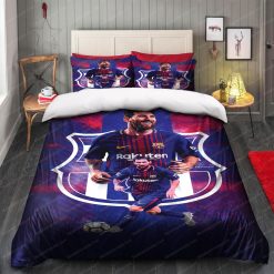Alternative view of FC Barcelona Lionel Messi Bedding Set V10