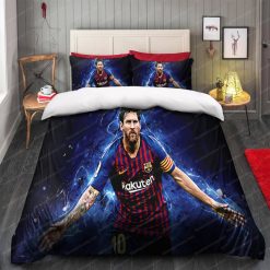 Alternative view of FC Barcelona Lionel Messi Bedding Set V9