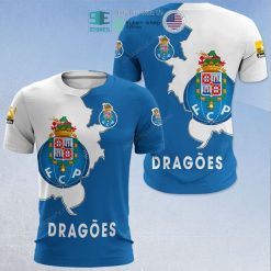 FC Porto Blue White Dragoes T-Shirt